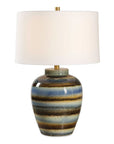 Judarn - Table Lamp - Blue / Brown