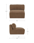 Matina - Slipper Chair - Taupe