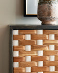 Commerce And Market - Weaver 2-Door Accent Chest - Dark Gray