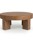 Bristol - Round Coffee Table - Cafe Brown