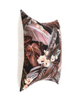 Radiant Oasis - 22" x 22" Makana Pillow - Brown
