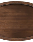 Melange - Contours Side Table - Dark Brown