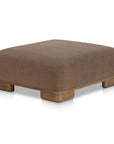 June - Ottoman - Dark Brown