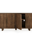 Holmes - 4 Door Sideboard - Dark Brown