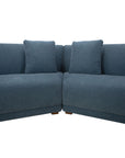 Fraser - 4 Piece Modular Sectional - Deep Blue