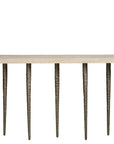 Avaline - Lowry Console - Bronze / Gray
