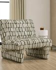 Willa - Accent Chair - Green / White