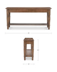 Russet - Console Table - Brown