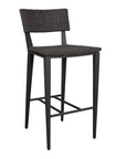 Calbas - Outdoor Bar Stool - Java Black