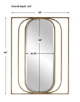 Replicate - Contemporary Oval Mirror