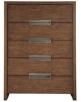 Modern - Atlas Drawer Chest - Dark Brown