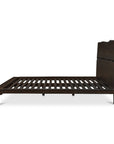 Madagascar - Queen Platform Bed - Dark Brown