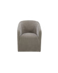 Sandy - Rolling Dining Chair - Taupe / Tan