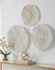 Ocean Gems - Wall Decor (Set of 3) - Ivory