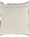 Leopard - 20" x 20" Pillow - Camel / Black