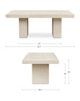 Antonius - Outdoor Dining Table - Terrazzo
