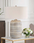Prospect - Ceramic Large Table Lamp - Gray