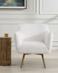 Oasis - White Swivel Chair