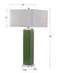 Aneeza - Table Lamp - Tropical Green