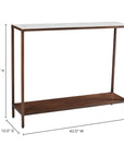 Bottego - Console Table - Brown