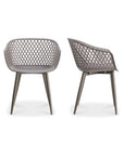 Piazza - Outdoor Chair (Set of 2) - Gray