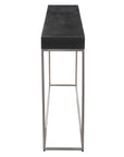 Jase - Concrete Console Table - Black