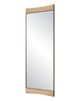 Russo - Oversized Modern Mirror - Light Brown