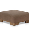 June - Ottoman - Dark Brown