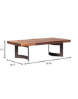 Bent - Coffee Table - Smoked