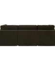 Cates - Lounge Modular Sectional - Dark Green