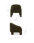 Tuva - Accent Chair - Cedar Green