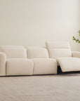 Wilder - Power Recliner Sofa - Flecked Oat / Beige