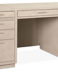 Marlowe - Executive Desk - Polished Limestone