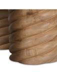 Treccia - Round Coffee Table - Oak