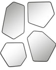 Linneah - Mirrors (Set of 4) - Black