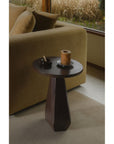 Harley - Side Table - Dark Brown