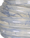 Waves - Blue & White Accent Lamp