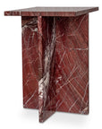 Blair - Accent Table - Rosso