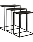 Coreene - Iron Nesting Tables (Set of 3)