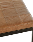 Malo - 28" Leather Bench