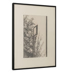 Retreat - Framed Print - Gray
