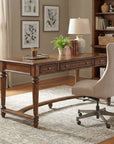 Brookhaven - Leg Desk - Light Brown