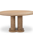 Treccia - Round Dining Table - Oak