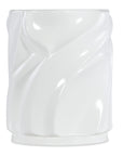 Melange - Alabaster End Table - White