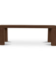 Marina - Ourdoor Dining Bench - Dark Brown