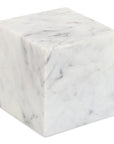 Cora - Cube Tabletop Accent - White