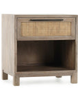Jensen - 1 Drawer Nightstand - Taupe