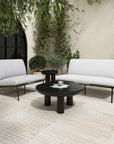 Rocca - Cement Coffee Table - Black