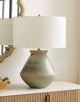 Natrone - Table Lamp - Brown,Gray,Green
