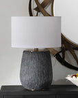 Americana - Aged Black Table Lamp